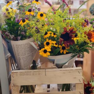 Petit bouquet de fleurs locales